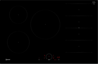 NEFF N 70 T68FHV4L0 80cm Flex Induction Hob in Black