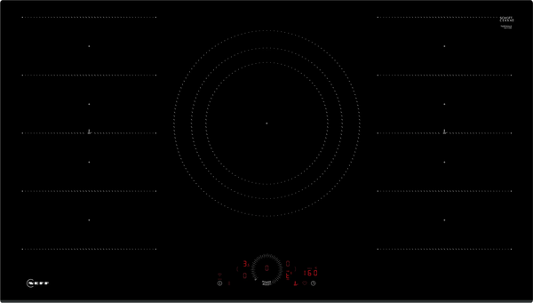 NEFF N 70 T69FHV4L0 90cm Flex Induction Hob in Black