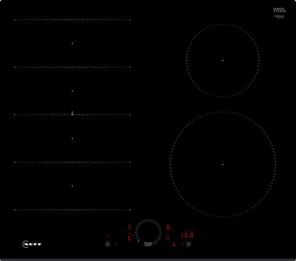 NEFF N 70 T66FHE4L0 60cm Flex Induction hob in Black