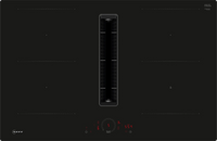 NEFF N 70 V58PHQ4C0 80cm Flush-Mount Induction Hob with Integrated Ventilation System in Black