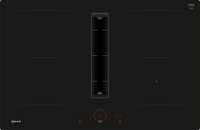 NEFF N 70 V58NHQ4L0 80cm Induction Hob with Integrated Ventilation System in Black