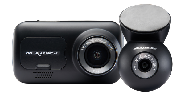 Nextbase 222XR Front & Rear Dash Cam Bundle 1080p/720p - official product image