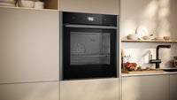 NEFF B64CS51G0B N90 Slide&Hide built-in single oven in Graphite-Grey