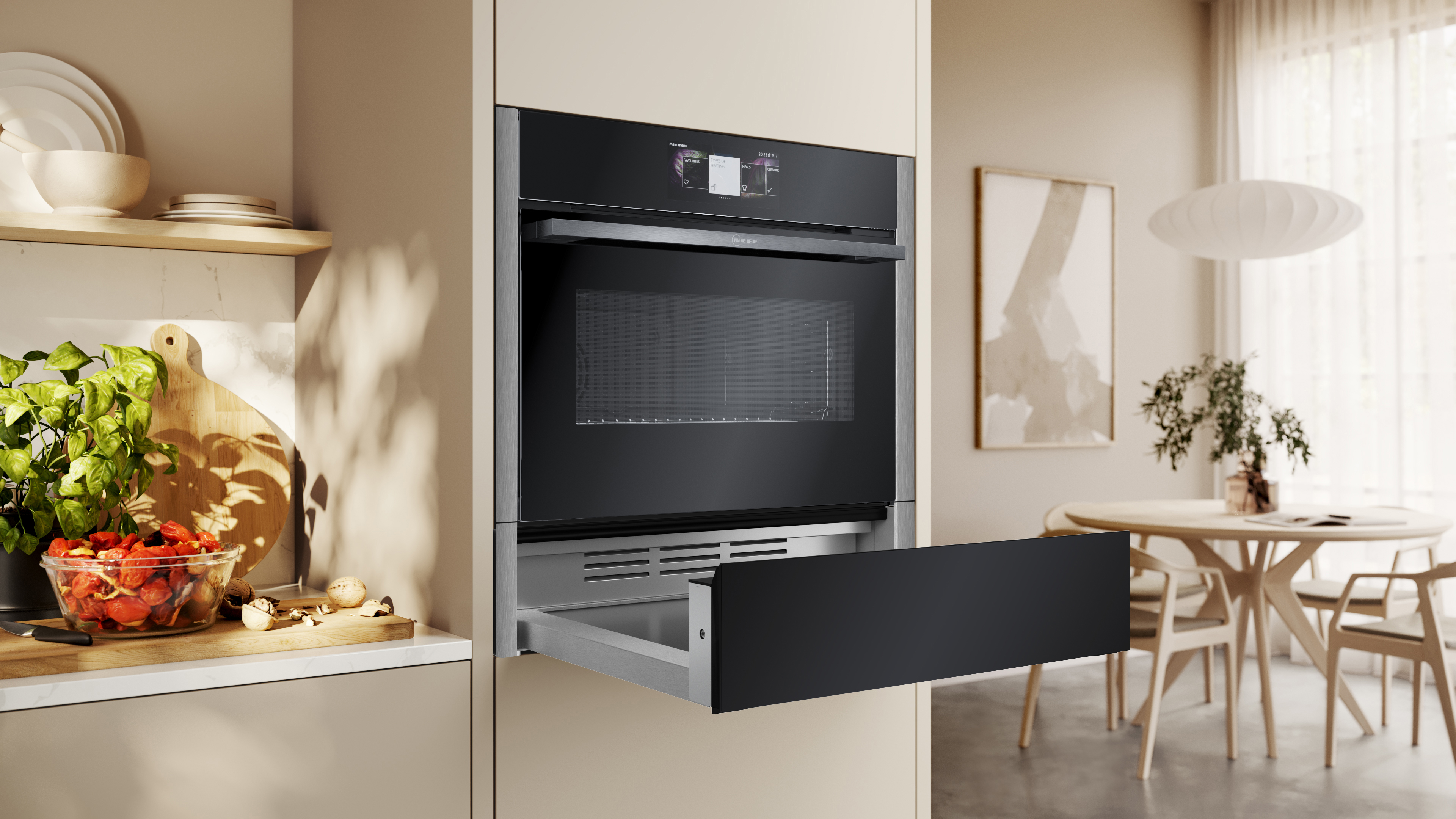 NEFF N24HA11N1B N70 built-in warming drawer in Stainless Steel