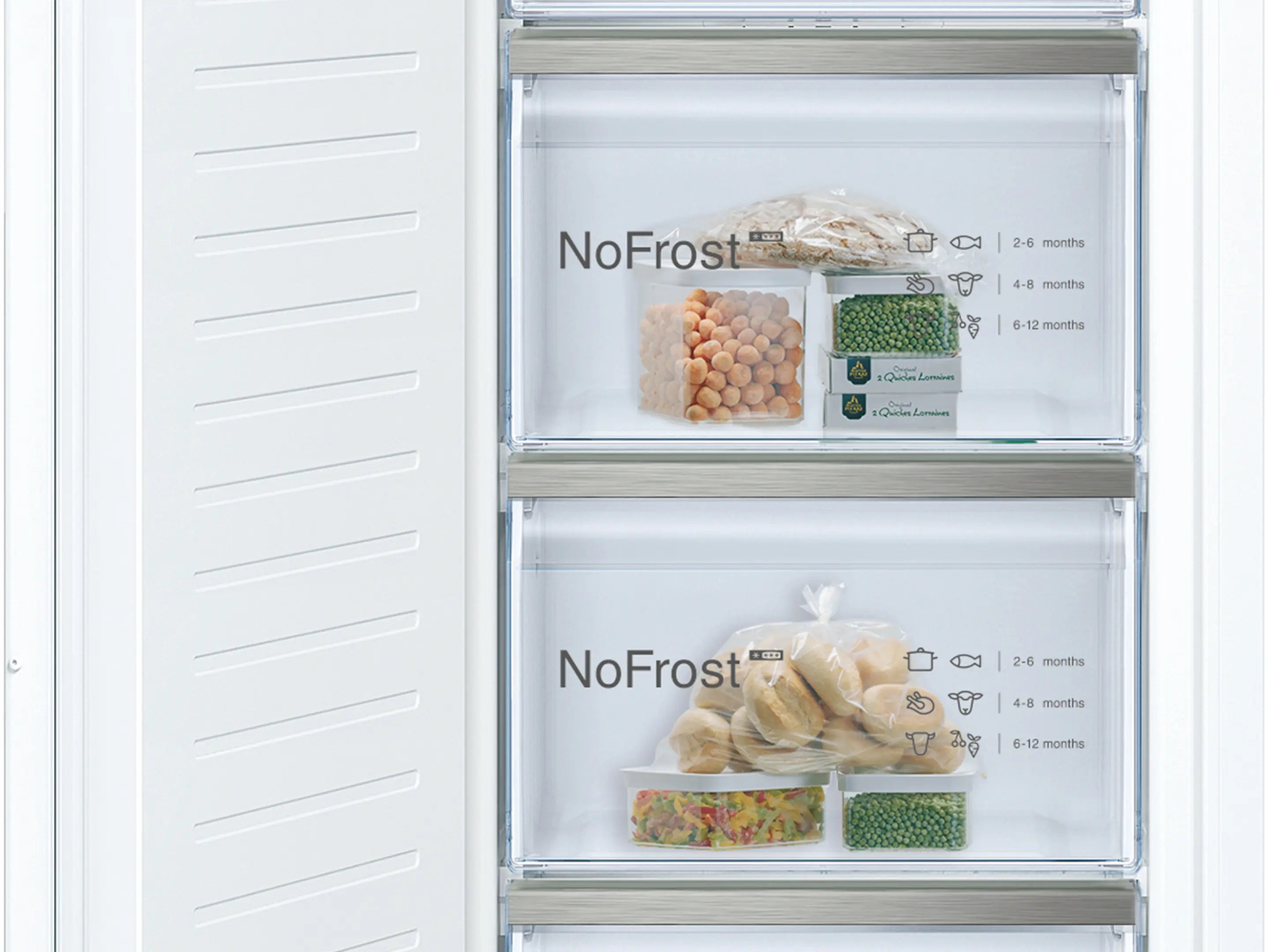 NEFF N50 GI7812EE0G built-in NoFrost freezer in White