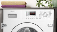 NEFF V6320X2GB fully integrated 7kg/4kg washer dryer in White