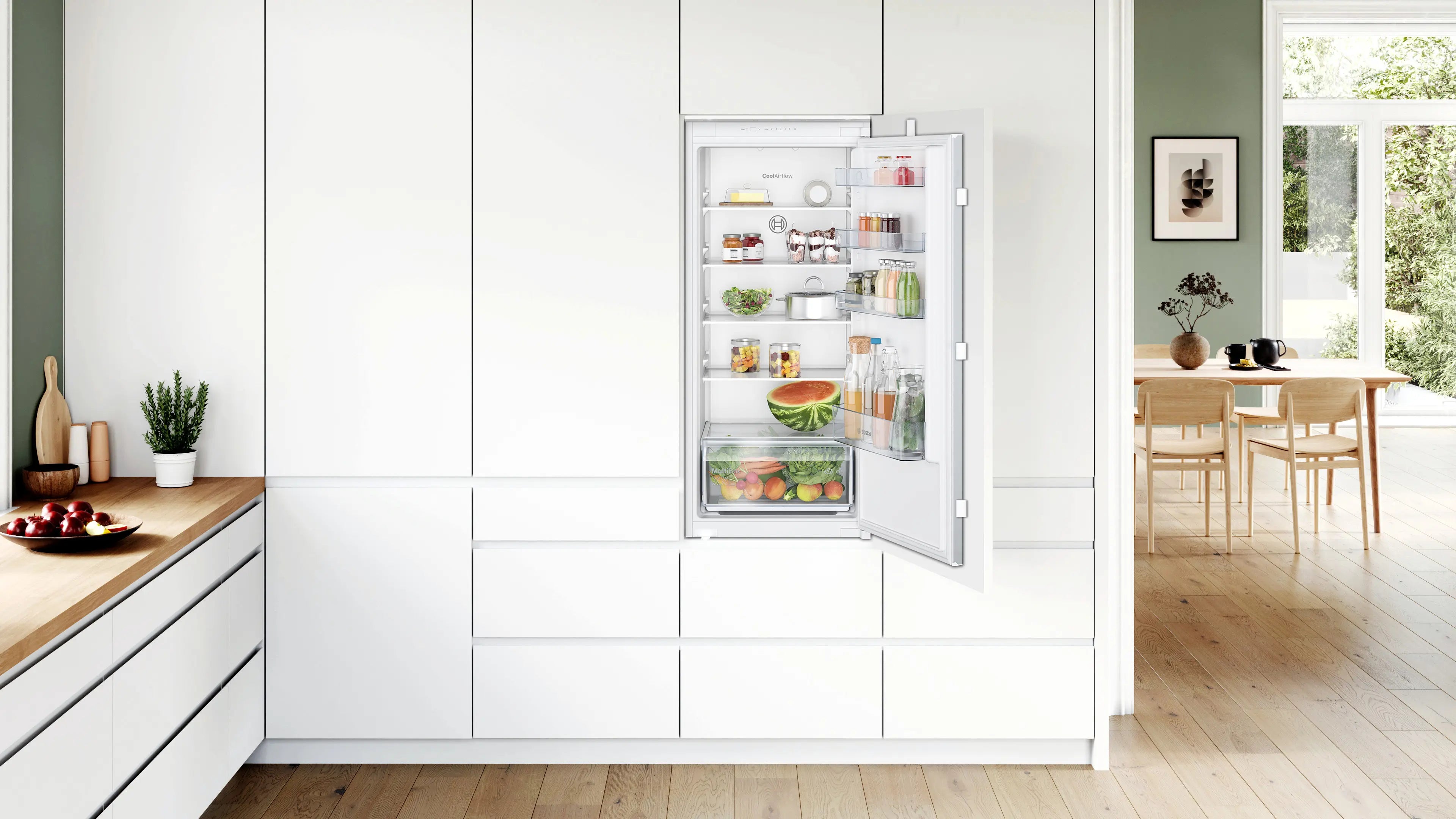 Bosch KIR41NSE0G Series 2 built-in larder fridge
