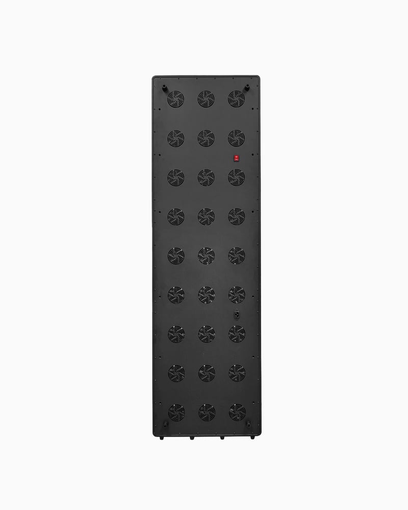 Flowlife Flowlight Panel 4300 Eight Waves Full-Body Red Light Panel - Black - rear view
