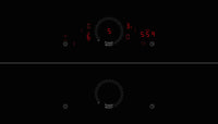 NEFF N 70 V58PHQ4C0 80cm Flush-Mount Induction Hob with Integrated Ventilation System in Black