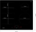 NEFF N 70 T66FHE4L0 60cm Flex Induction hob in Black