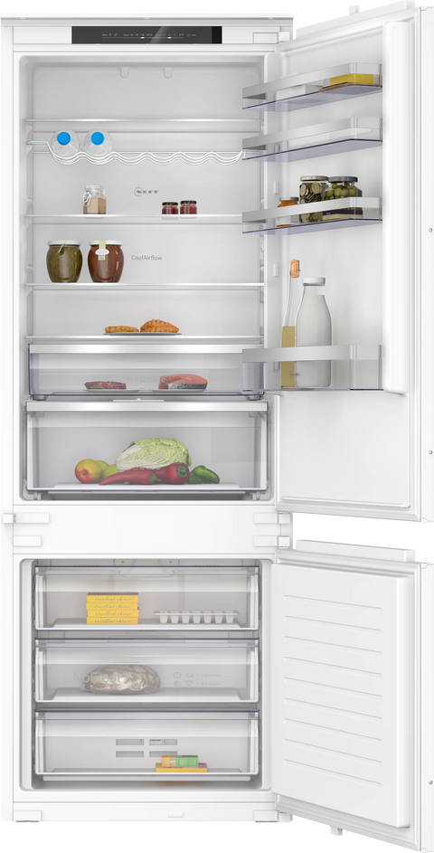 NEFF N50 Built-In XXL Fridge Freezer - White | KB7962SE0