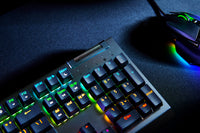 Razer BlackWidow V4 X Mechanical Gaming Keyboard, Green Switch, UK Layout, Black product image
