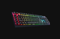 Razer BlackWidow V4 X Mechanical Gaming Keyboard, Green Switch, UK Layout, Black product image