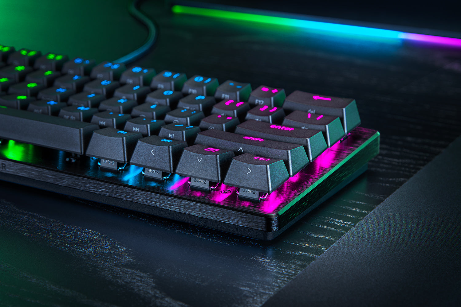 Razer Huntsman V3 Pro Mini 60% Analog Optical Gaming Keyboard, UK Layout, Black product image