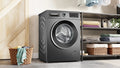Bosch WGG244ZCGB Series 6 freestanding 9kg washing machine in Cast Iron Grey