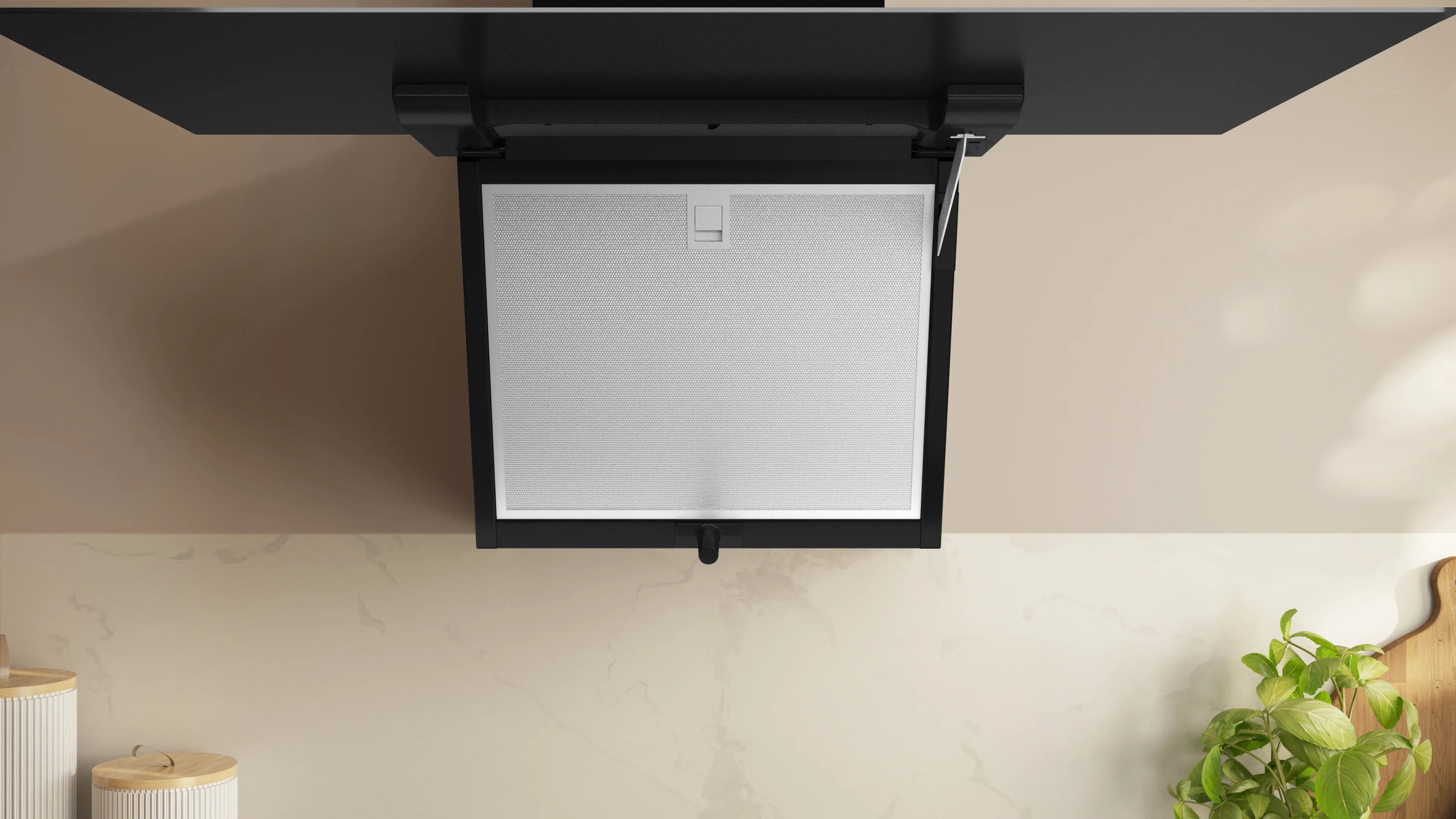 NEFF N 50 80cm angled glass cooker hood in Black