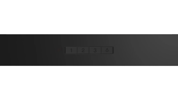 NEFF N 30 D62BBC0S0B 60cm wall-mounted chimney cooker hood in Black