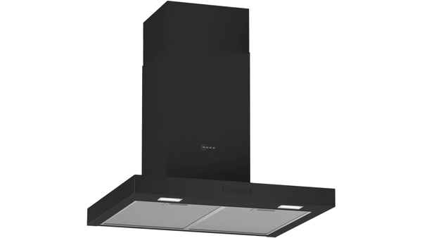 NEFF N 30 D62BBC0S0B 60cm wall-mounted chimney cooker hood in Black