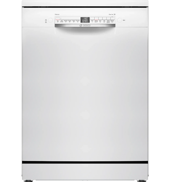 Bosch Series 2 free-standing dishwasher 60 cm White | SMS2HVW67G Bosch Dishwasher Euronics Ireland
