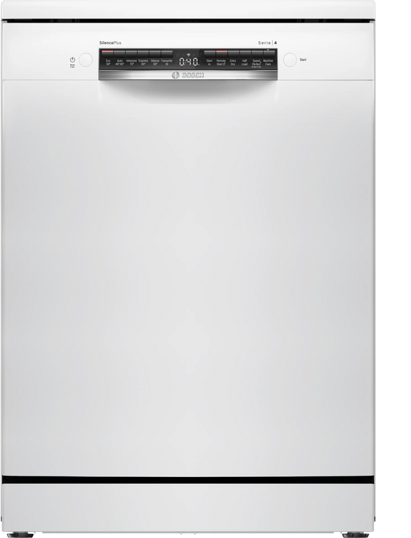 Bosch SMS4EMW06G Series 4 freestanding 60cm dishwasher in White