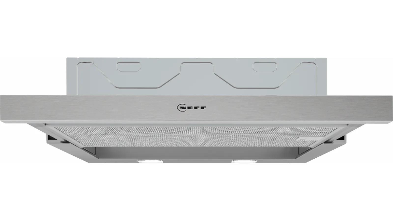 NEFF N 30 D46BR22N1B 60cm telescopic cooker hood in Silver Metallic