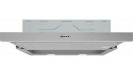 NEFF N30 60cm Telescopic Cooker Hood - Silver Metallic | D46BR22N1B