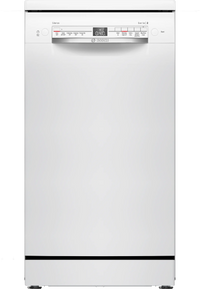 Bosch SPS2IKW01G Series 2 freestanding 45cm slimline dishwasher in White