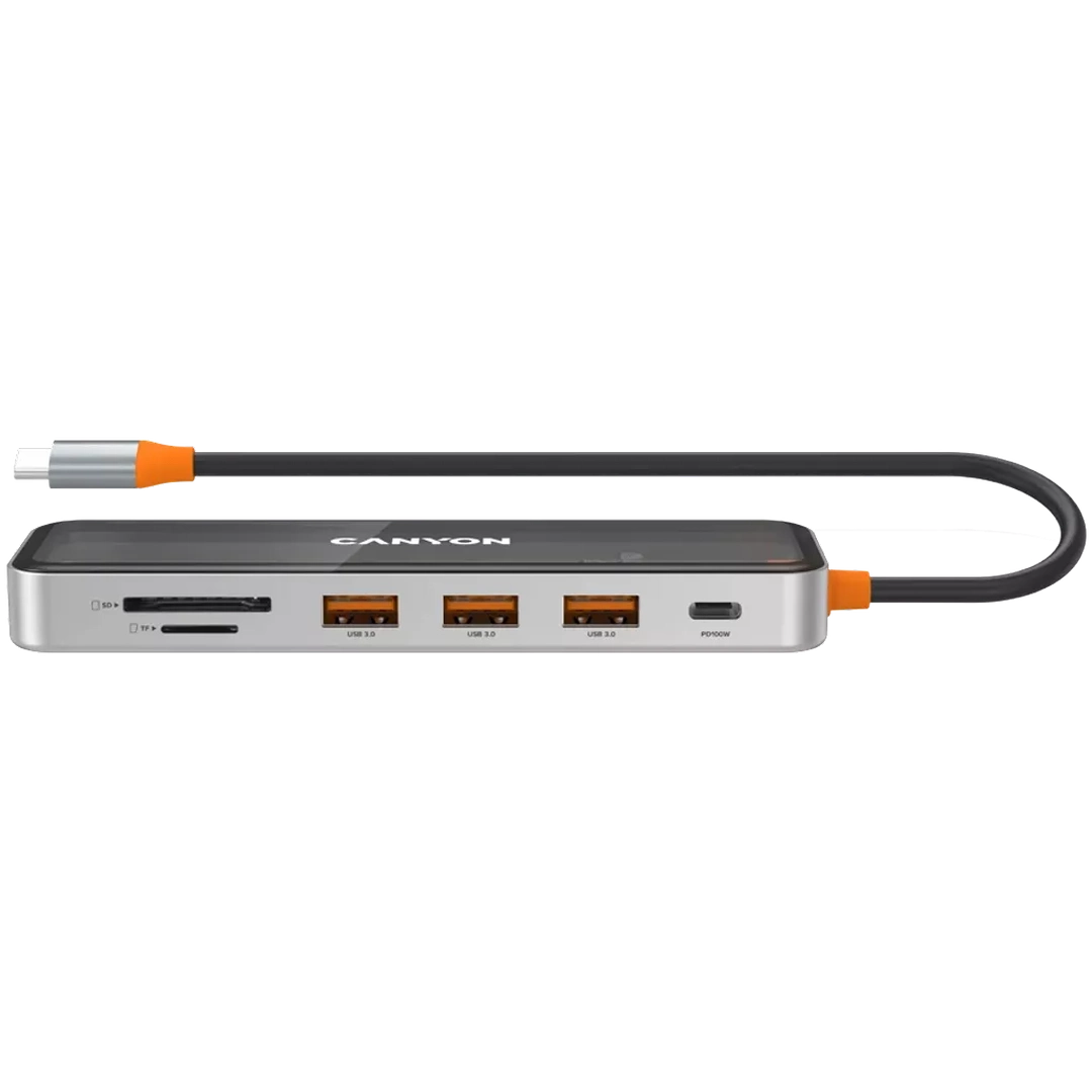 Canyon 7 PORT USB-C HUB DS-13 | CNS - TDS13 Canyon USB Hub Euronics Ireland