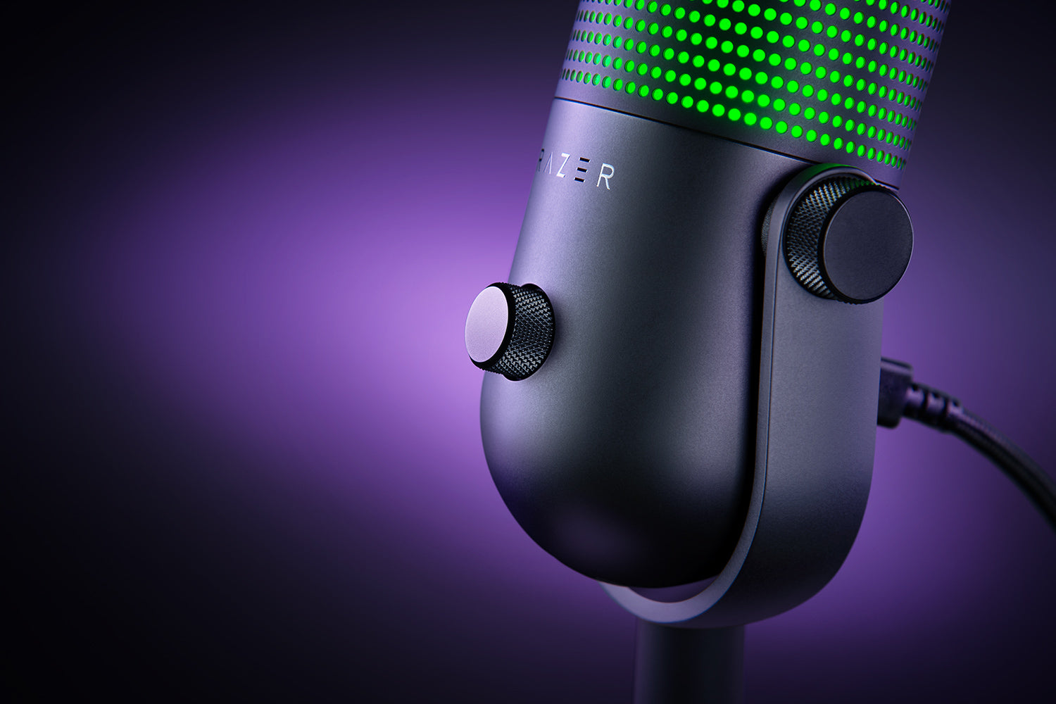 Razer Seiren V3 Chroma RGB USB Condenser Microphone, Black product image