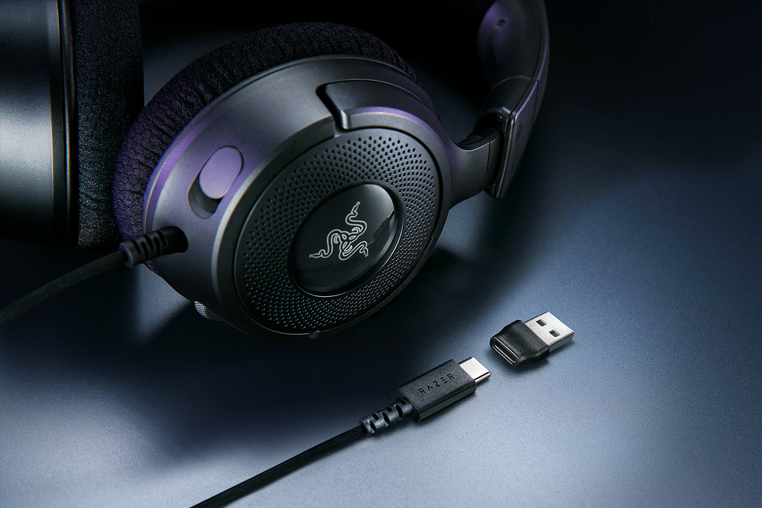 Razer Kraken V4 X Wired Gaming Headset, Black product image