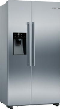 Bosch Series 6 KAD93AIERG American Side by Side Fridge Freezer in Stainless Steel