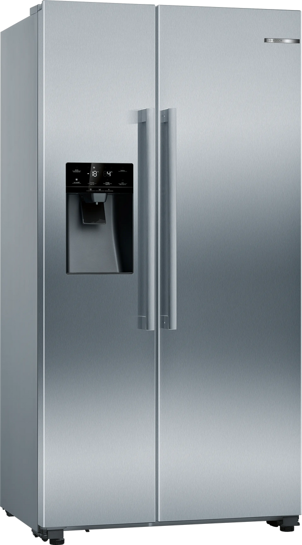 Bosch Series 6 KAD93AIERG American Side by Side Fridge Freezer in Stainless Steel