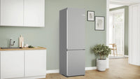 Bosch KGN392LBFG Series 4 freestanding fridge freezer in Stainless Steel Look
