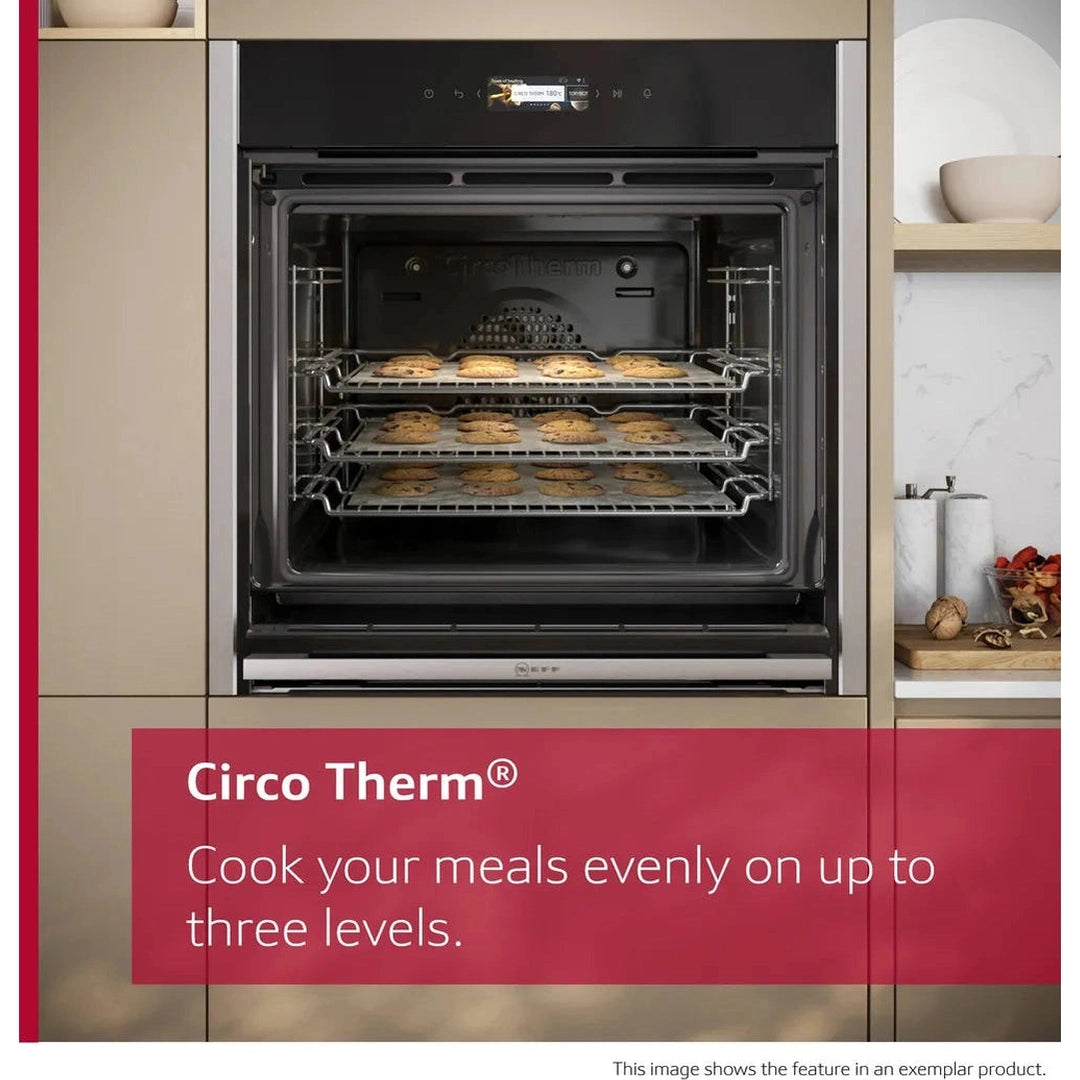 Neff N 70 Built-in oven 60 x 60 cm Graphite-Grey | B54CR71G0B NEFF Oven Euronics Ireland