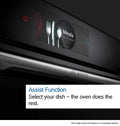 Bosch Series 8 Built-in Single Oven with Steam Function – Black | HRG7764B1B