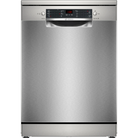 Bosch Series 2 dishwasher 60cm - Brushed steel | SMS26AI08G