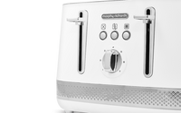 Morphy Richards Illumination Toaster 4-Slice White product image
