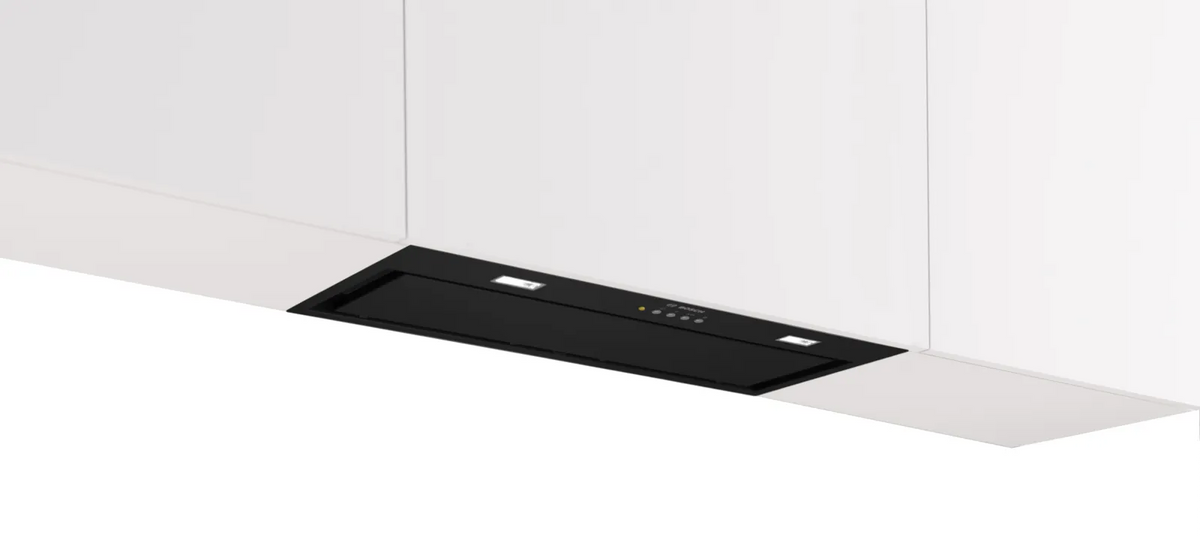 Bosch DLN77AC60B Series 6 70cm built-in canopy cooker hood in Black