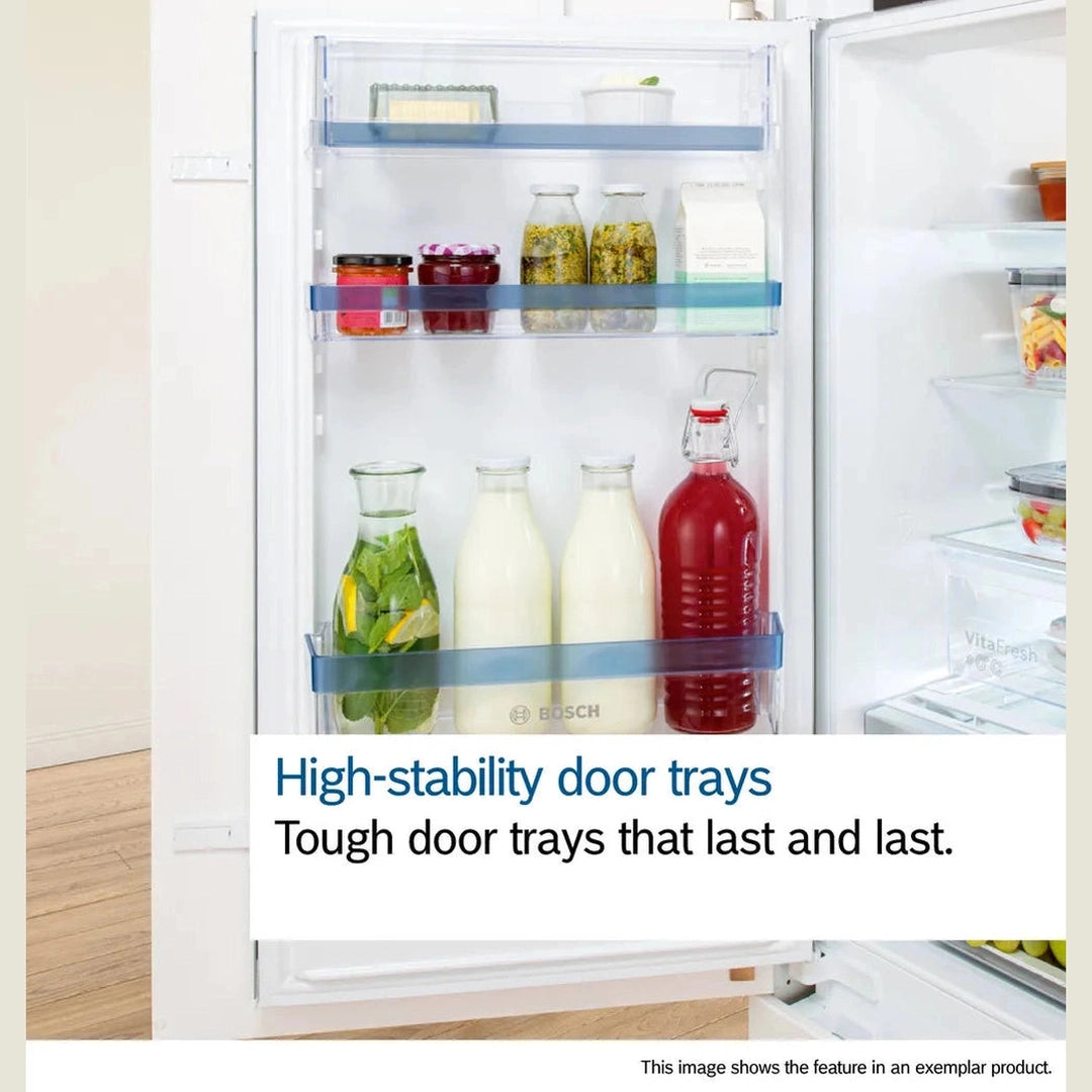 Bosch Series 6 built-in fridge 177.2 x 55.8 cm soft close flat hinge | KIR81ADD0G Bosch Integrated Fridge Euronics Ireland