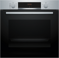 Bosch Series 4 Built-In Single Oven with Added Steam - Stainless Steel | HQA534BS3B
