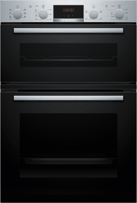 Bosch Series 4 Built-In Double Oven - Stainless Steel | MBA533BS3B