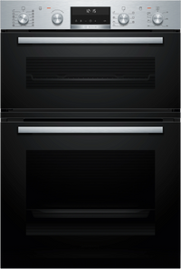 Bosch Series 6 MBA578BS7B Built-In Double Oven with Pyrolytic Cleaning in Stainless Steel