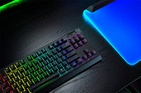 Razer BlackWidow V4 Tenkeyless HyperSpeed Wireless Gaming Keyboard, Orange Switch, UK Layout, Black product image