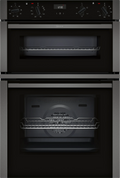 NEFF N50 U1ACE2AG3B built-in double oven in Graphite-Grey
