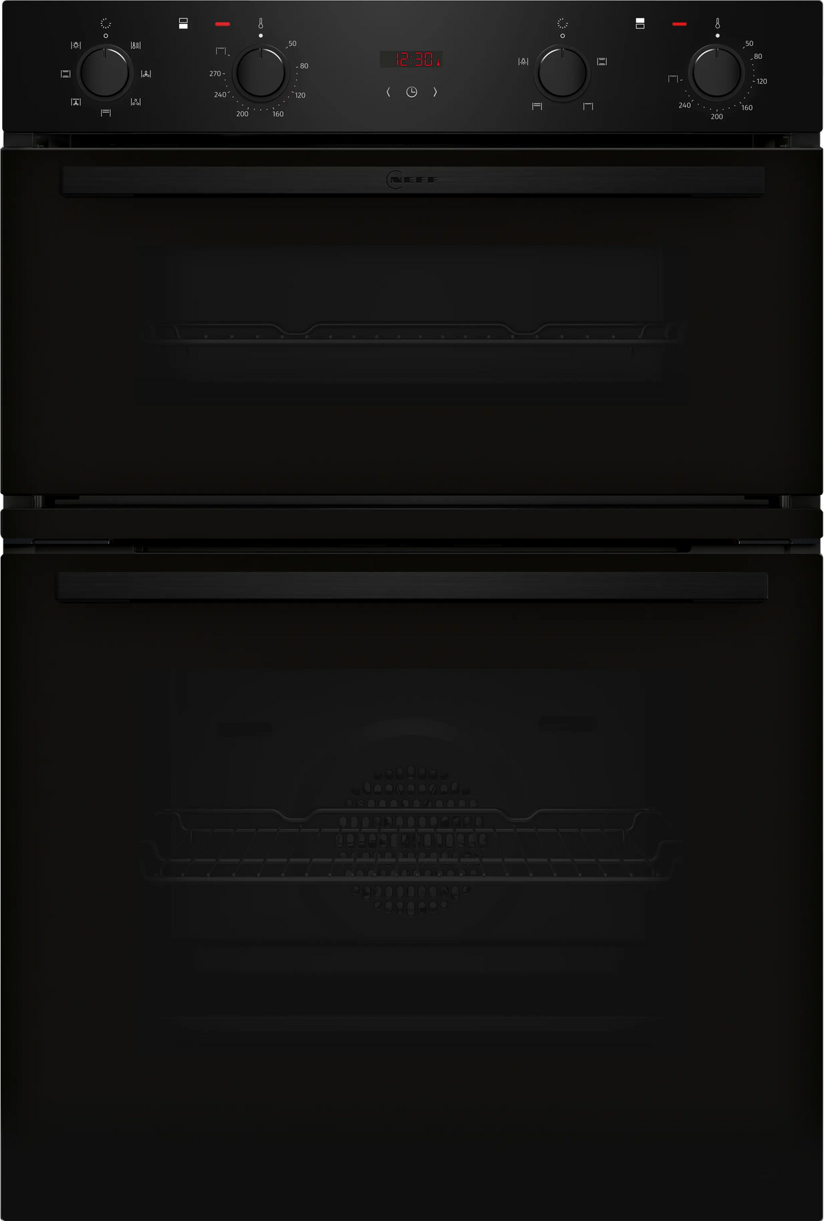 NEFF N30 U1DCC0AK3B built-in double oven in Black