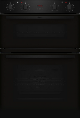 NEFF N30 Built-In Double Oven - Black | U1DCC0AK3B