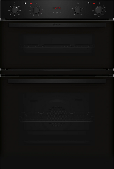 NEFF N30 Built-In Double Oven - Black | U1DCC0AK3B