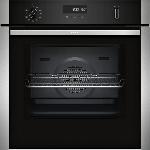 NEFF N50 B6ACH7AN7B Slide&Hide pyrolytic single oven in Stainless Steel