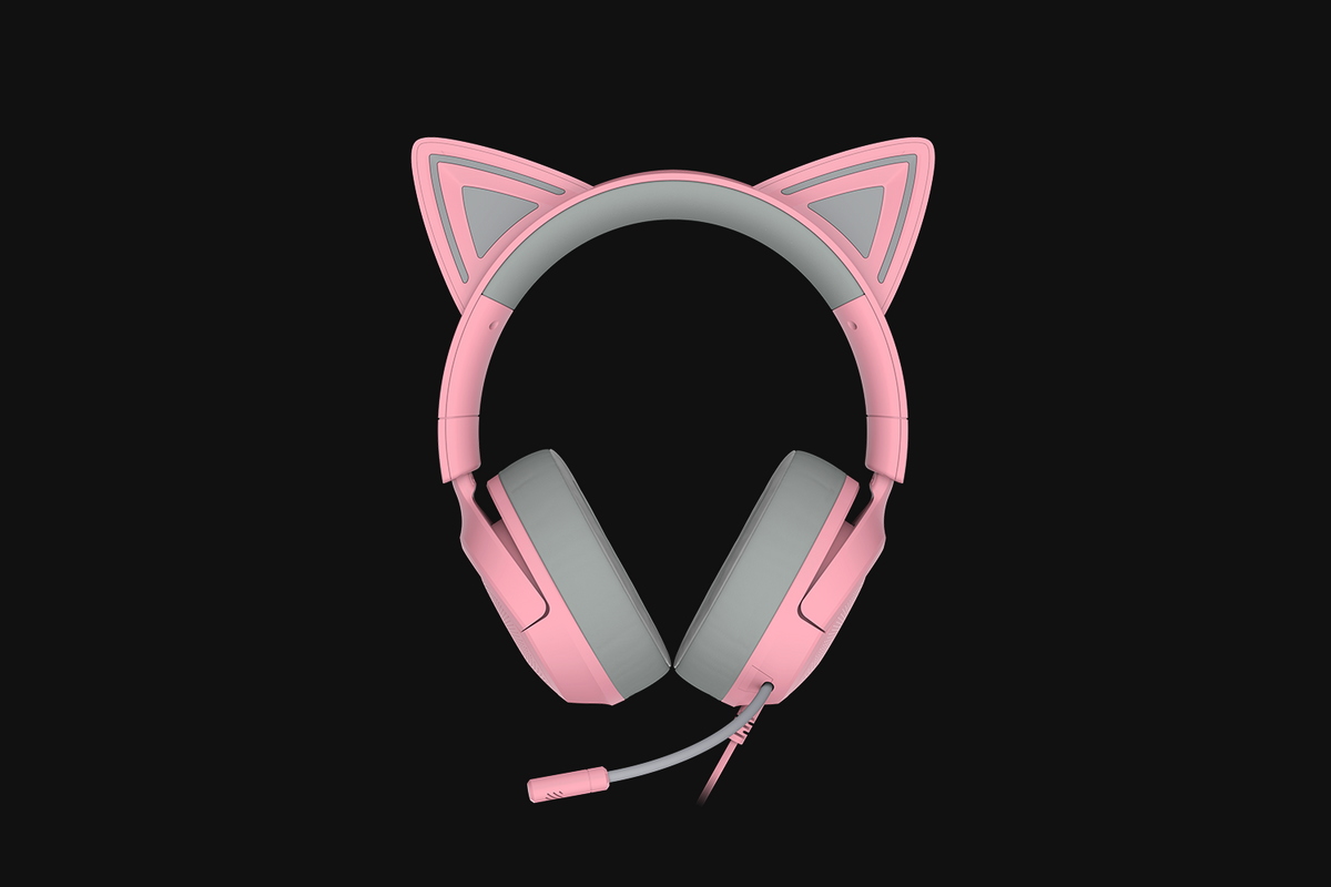 Razer Kraken Kitty V3 X Wired Gaming Headset, Quartz product image