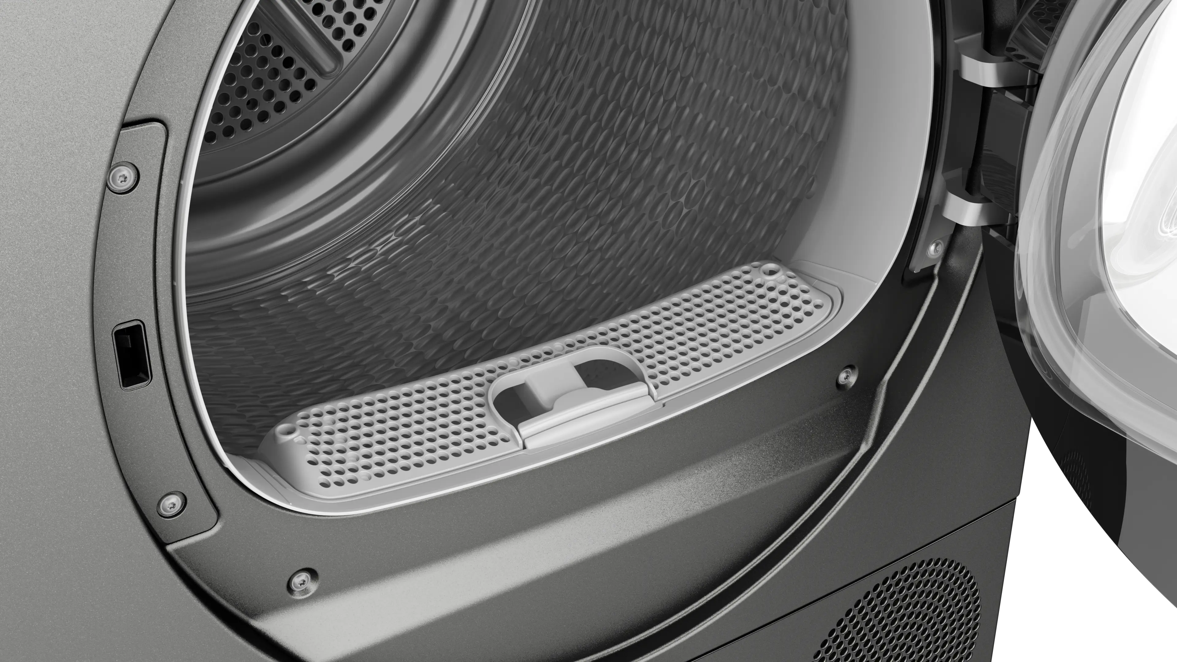 Bosch WQH246DRIE Series 6 9kg heat pump tumble dryer in Cast Iron Grey